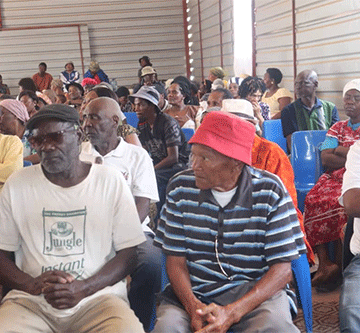 Katutura residents to petition Geingob