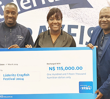 MTC commits  N$115 000 to Lüderitz Crayfish Festival