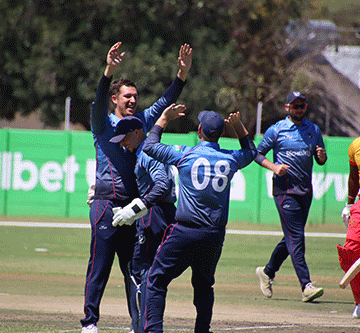 Namibia draws level against Zimbabwe