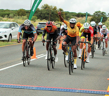 cyling 1 Namibian cyclists to compete at the World Champs