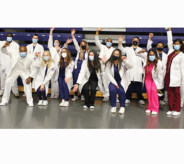 Health workers dance for health