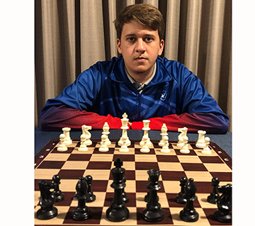 Personality of the week –  Chess champion strives to achieve grandmaster title