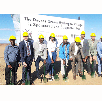 Daures green hydrogen village to rise