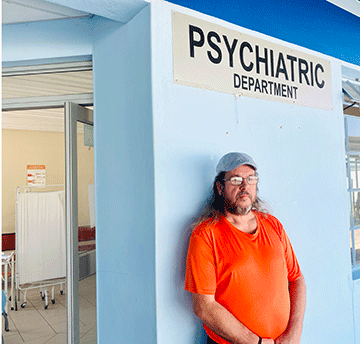 Homeless businessman housed at psychiatric ward … abandoned by wife after cash runs out