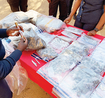 N$1.7m worth of drugs confiscated in April