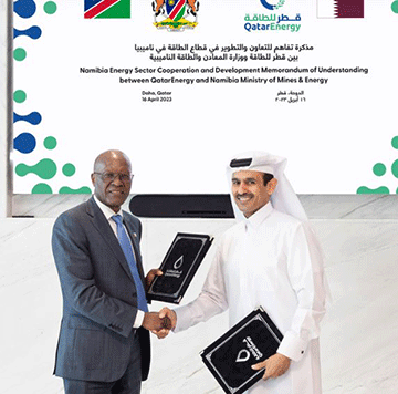 QatarEnergy agreement to enhance Namibia’s energy sector