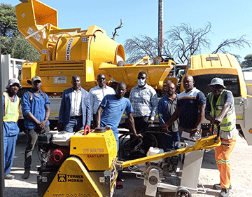 Katima acquires road maintenance equipment