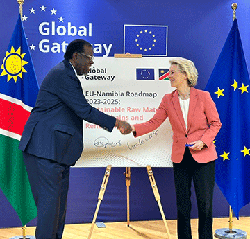 EU commits N$20 billion to Namibia’s green ambitions