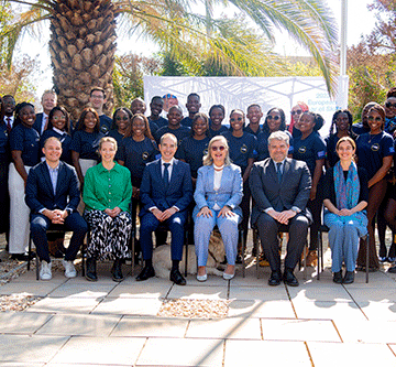 Intergrading youth in  EU-Namibia cooperation