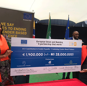 EU and UNFPA to combat GBV in Namibia