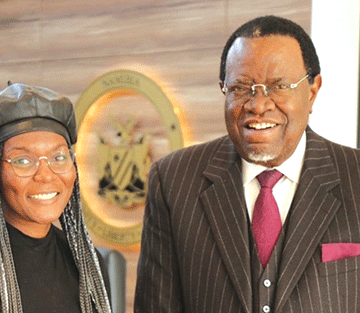 Female youth political leaders remember Geingob