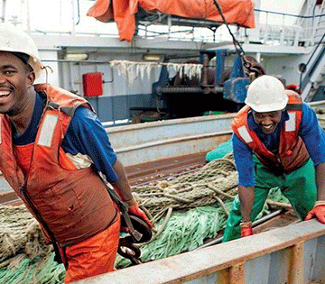 New employment conditions  for fishing industry workers