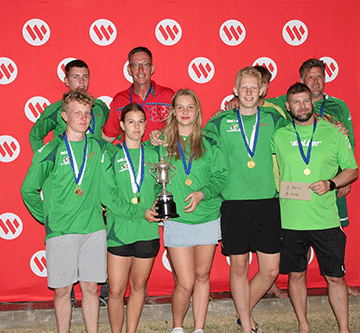 CFC and SKW dominate fistball playoffs