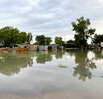 Oshakati townships under water