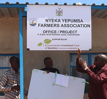 fund1 Environmental fund boosts Onesi farming