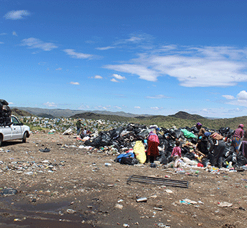 Temporary dumpsite irks school community