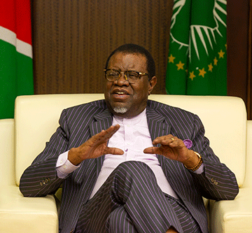 Geingob: ‘Mubaliwe’  