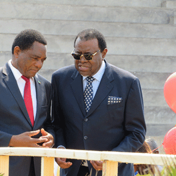 Geingob, HH tout smart partnerships 