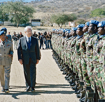 Geingob commemorates International Peacekeeping Day