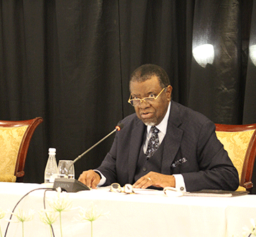 Memorial to honour Geingob held in Netherlands