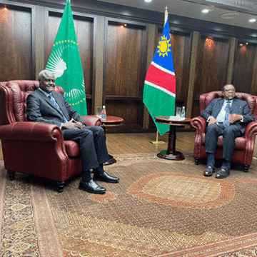 AU praises Namibia for its democratic principles