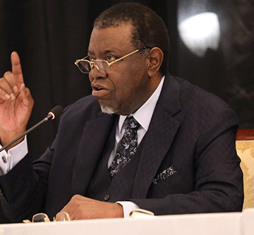 Sell Namibia to investors and defend it at all costs: Geingob