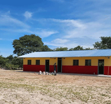 Soulfood builds  classrooms at Oluundje village