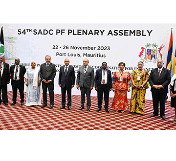 SADC PF Plenary focuses on Role of Parliaments in disaster responses