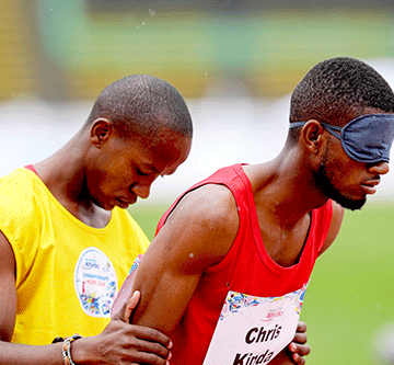 guides worth 1 Guides, the unsung heroes of para sports … as Goagoseb shares the joy of helping