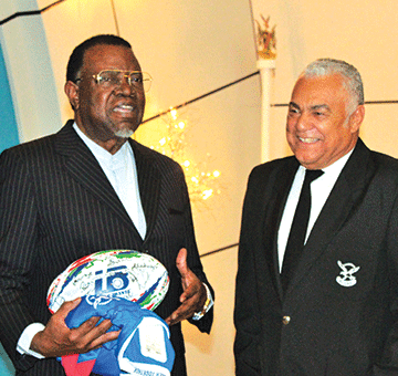 Geingob: A Namibian sports lover