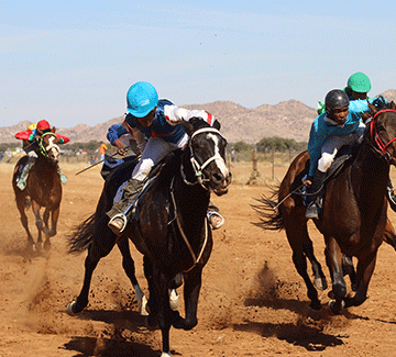 Horseracing action at Okahandja tomorrow