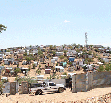 Gov’t intervention crucial for swamped housing sector…as close to one million Namibians still live in shacks