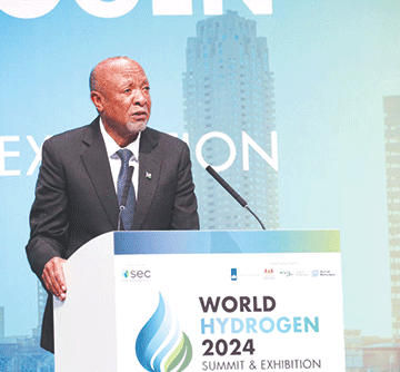 Mbumba:  Green hydrogen fuels logistics dream