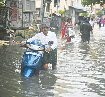 Eight dead as cyclone batters India’s southeast coast