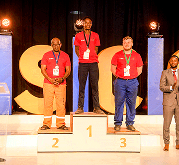 Inmate shines at WorldSkills Namibia competition