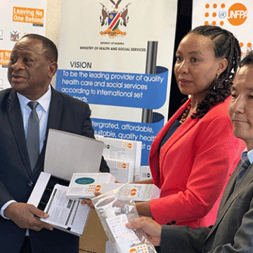 Japan donates reproductive health kits