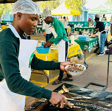 Mandume’s big dream of owning a food trailer