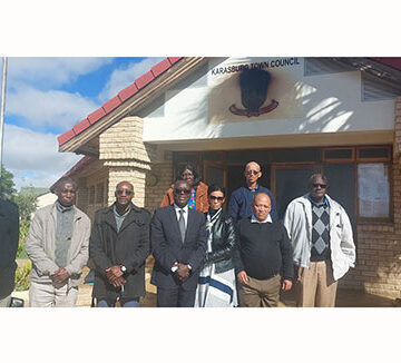 karasburg Hamstrung Karasburg council sits on millions