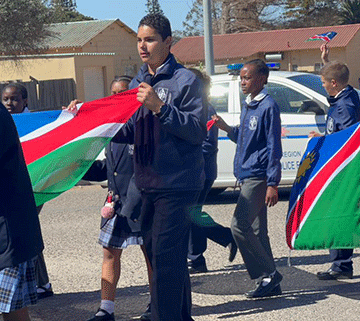 Oranjemund learners rave over national symbols