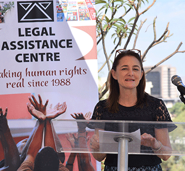 lac LAC to empower San community