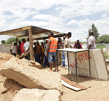 Walvis Bay residents lambast municipality for land evictions