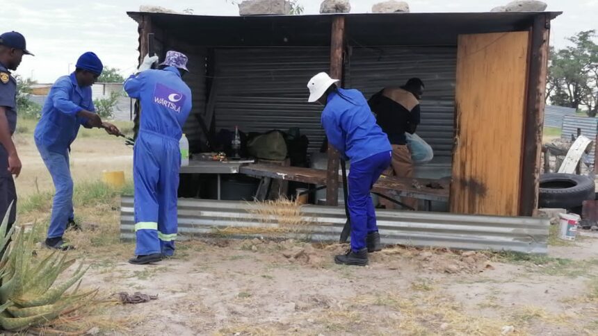 Mass land grabs at Oshakati