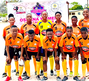 Hope FC leads Oshana women’s league   …as two teams call it quits