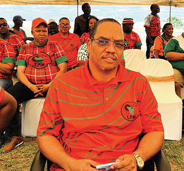 Swartbooi targets a Swapo defeat… as LPM launches 2024 elections’ campaign