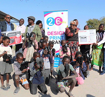 Masikili school gets printers, shoes