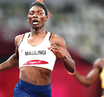 Masilingi hopes to qualify for Paris Olympics 