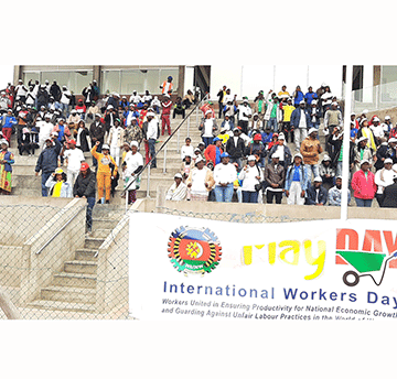 Workers’ struggle continues… leaders call for fair employment practices