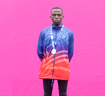 Hamutenya wins silver for Team Namibia