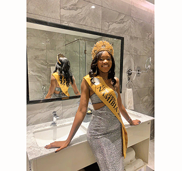 Jonas crowned  Miss Africa Golden