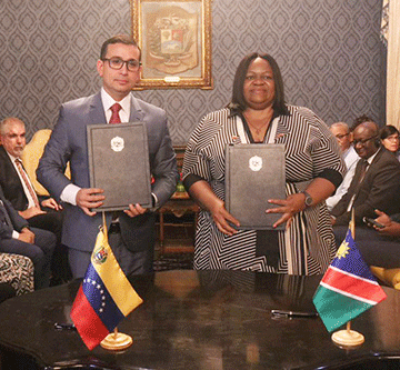 Venezuela and Namibia fortify trade and economic ties